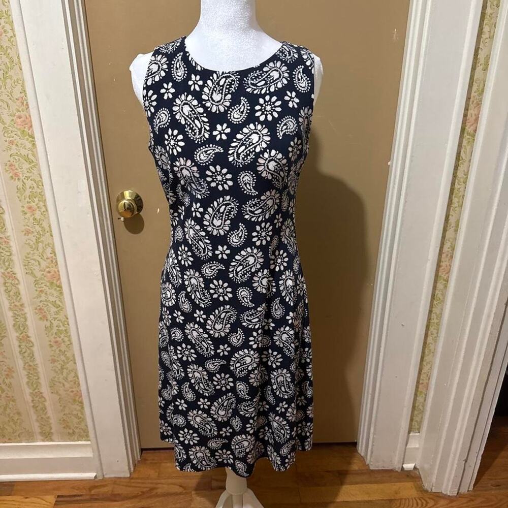 Navy blue dress